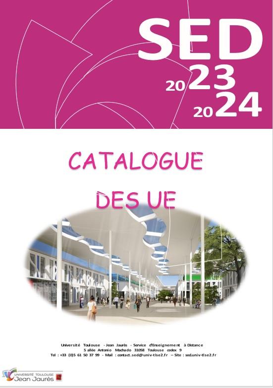 Catalogue SED 2023 2024